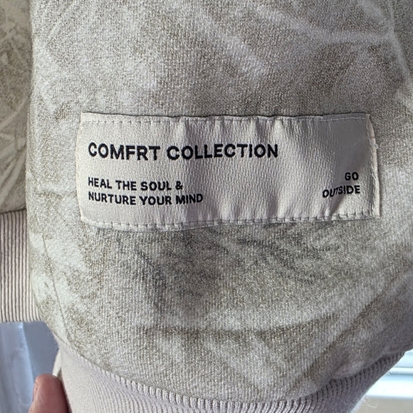 Womens Comfrt 2x Camo Crewneck Sweatshirt - Picture 2 of 5